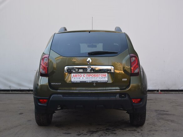 2015 Renault Duster I Рестайлинг, зелёный - вид 5