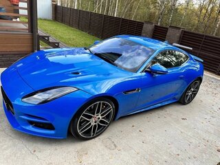 2018 Jaguar F-Type R I Рестайлинг, голубой, 4800000 рублей, вид 1