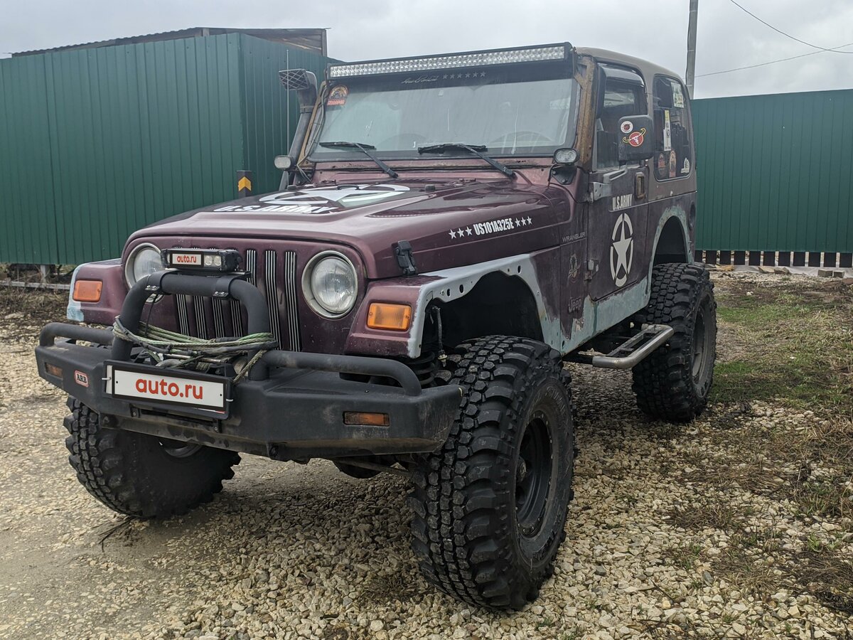 Купить б/у Jeep Wrangler II (TJ) 4.0 AT (178 л.с.) 4WD