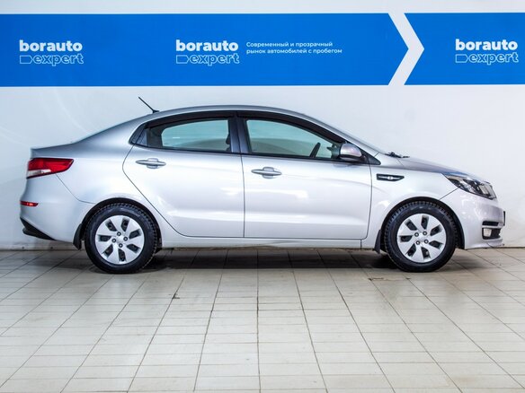 2016 Kia Rio III Рестайлинг, серебристый - вид 18
