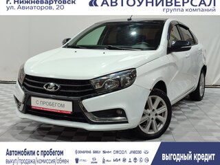 2021 Lada (ВАЗ) Vesta I, белый, 800000 рублей, вид 1