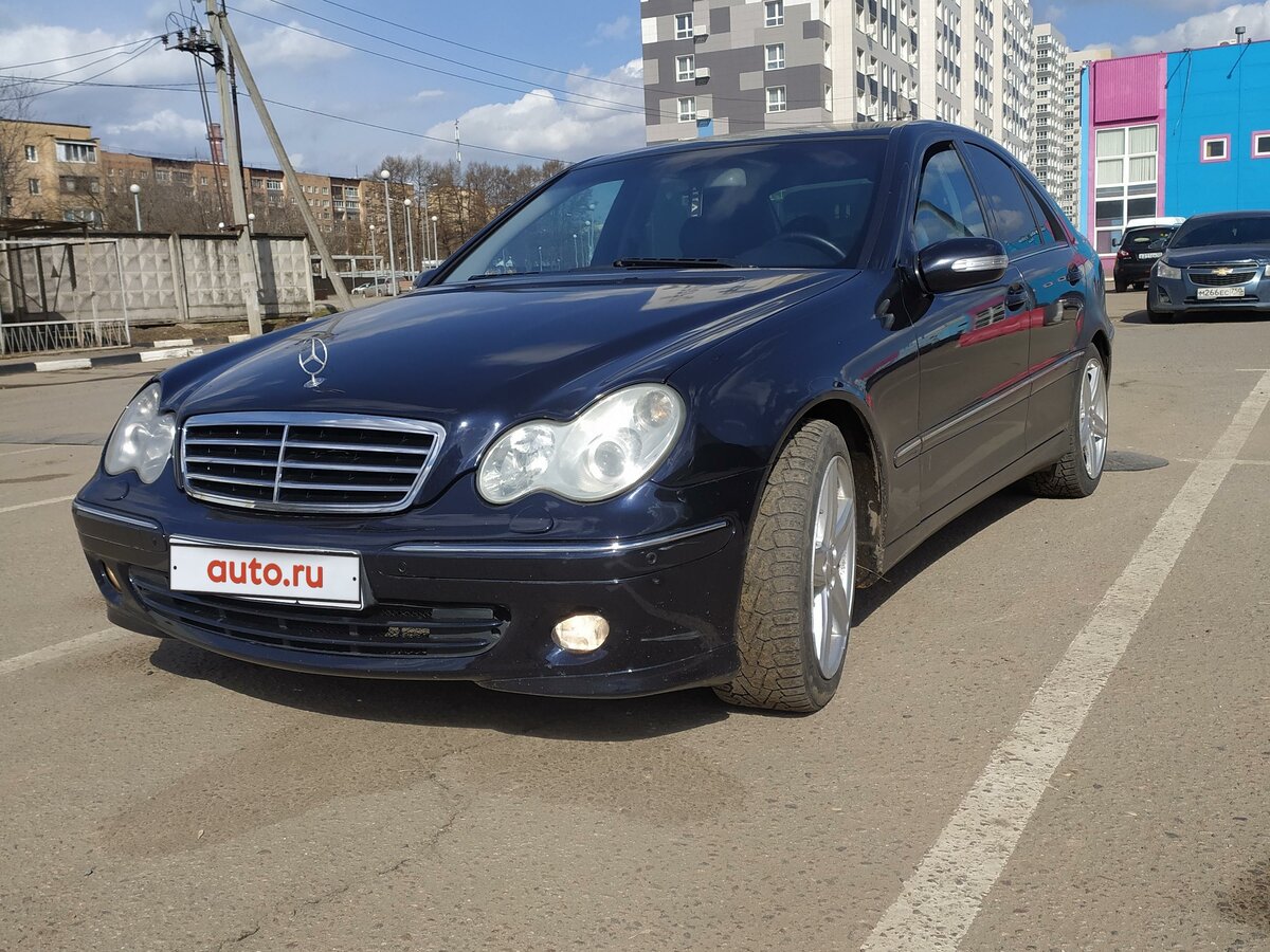 Купить б/у Mercedes-Benz C-Класс II (W203) Рестайлинг 200 1.8 AT (163 л ...