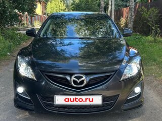 2012 Mazda 6 II (GH) Рестайлинг, чёрный, 1350000 рублей, вид 1