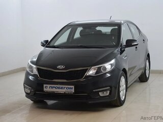 2017 Kia Rio III Рестайлинг, чёрный, 880000 рублей, вид 1
