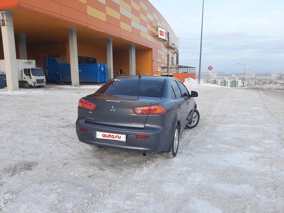 2008 Mitsubishi Lancer X, серый, 799000 рублей - вид 20