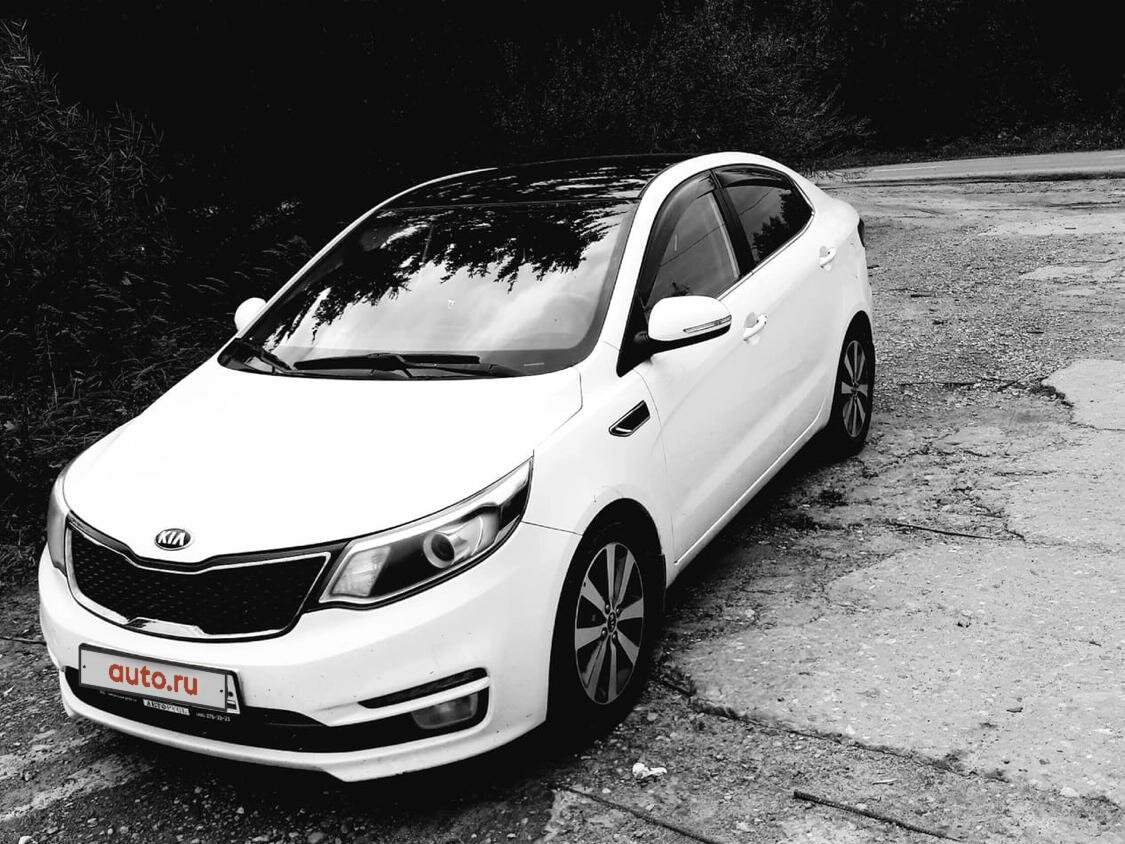 Купить б/у Kia Rio III Рестайлинг 1.6 AT (123 л.с.) бензин автомат в