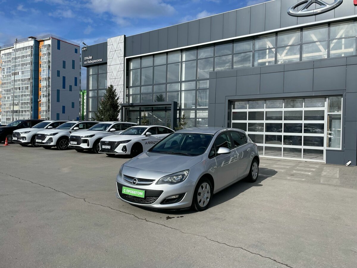 Opel Astra J Рестайлинг