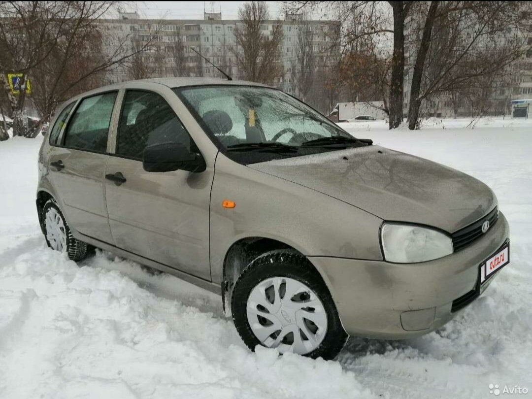 Калина хэтчбек бежевый 2012