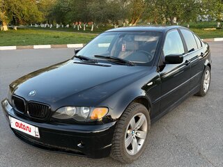 2002 BMW 3 серии 320i IV (E46) Рестайлинг, чёрный, 650000 рублей, вид 1