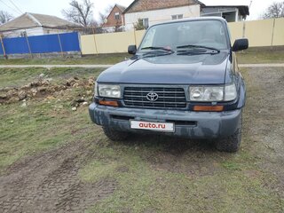 1997 Toyota Land Cruiser 80 Series Рестайлинг, синий, 1250000 рублей, вид 1