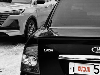 2012 Lada (ВАЗ) Priora I, чёрный, 333555 рублей, вид 1