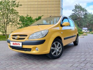 2006 Hyundai Getz I Рестайлинг, жёлтый, 550000 рублей, вид 1