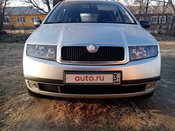 2004 Skoda Fabia I, серебристый