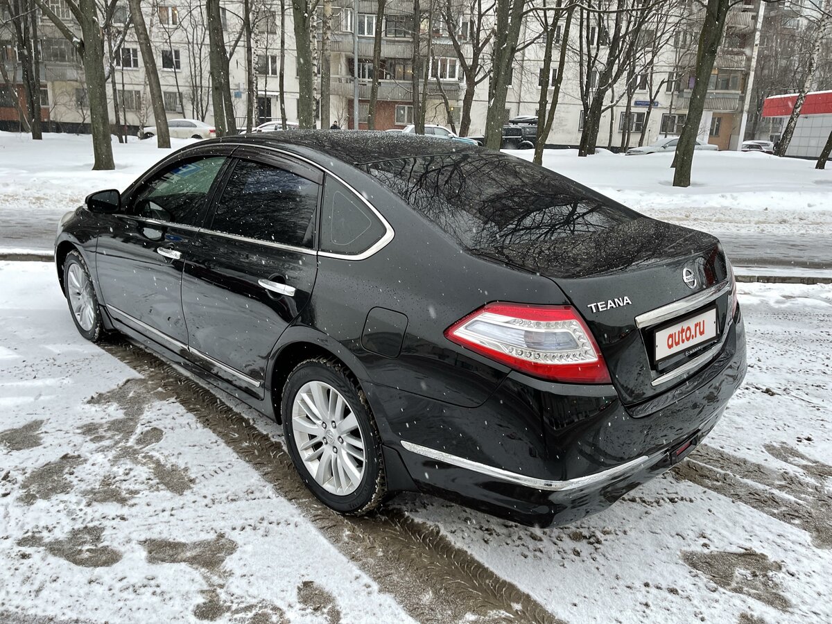 Nissan teana черный 2011