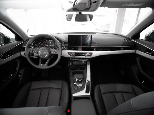 2021 Audi A4 35 TFSI V (B9) Рестайлинг, синий - вид 9