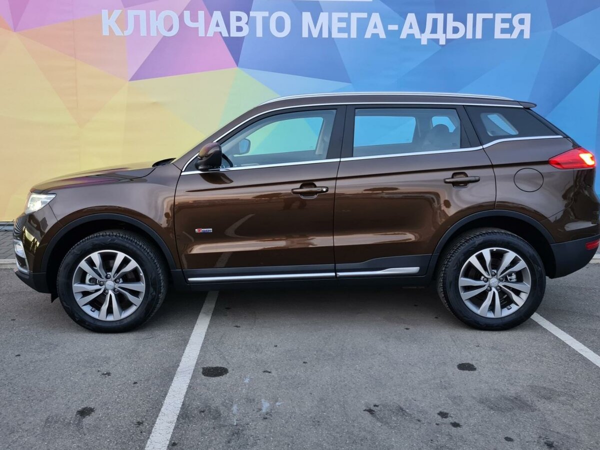 Geely atlas объем багажника