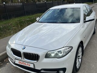 2014 BMW 5 серии 530d xDrive VI (F10/F11/F07) Рестайлинг, белый, 2700000 рублей, вид 1