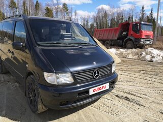1998 Mercedes-Benz V-Класс 230 I (W638), чёрный, 900000 рублей, вид 1