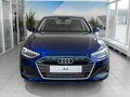 2021 Audi A4 35 TFSI V (B9) Рестайлинг, синий - вид 3