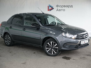 2019 Lada (ВАЗ) Granta I Рестайлинг, серый, 720000 рублей, вид 1