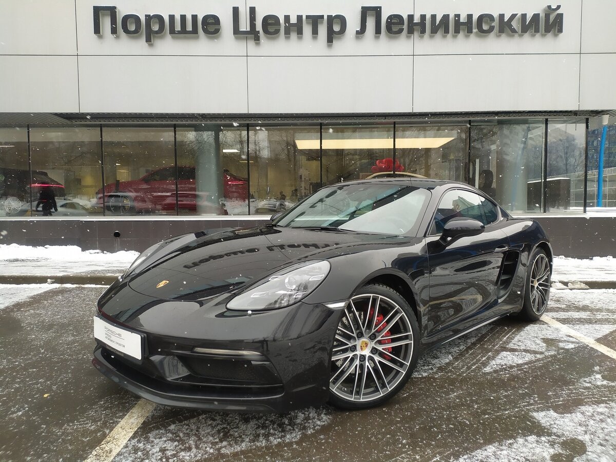 Порше кайман черный
