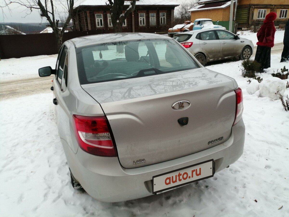 Гранта 691 серебристый