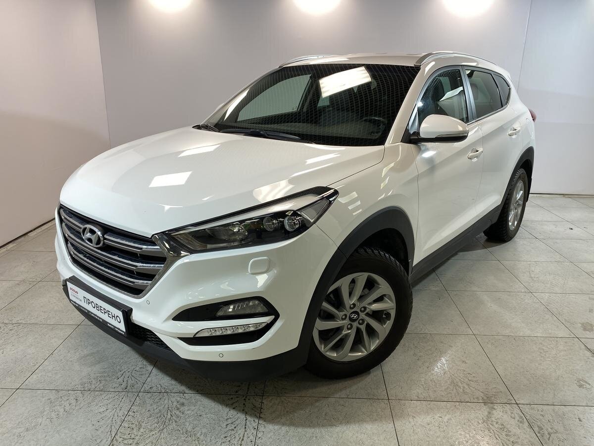 Hyundai tucson белый