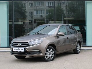 2019 Lada (ВАЗ) Granta I Рестайлинг, коричневый, 637000 рублей, вид 1