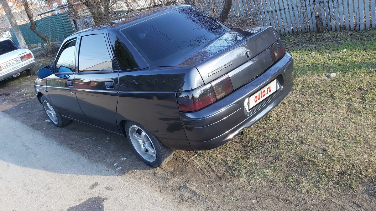 Ваз 2110 черная крыша