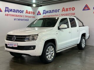 2014 Volkswagen Amarok Double Cab full-time I, белый, 1419087 рублей, вид 1
