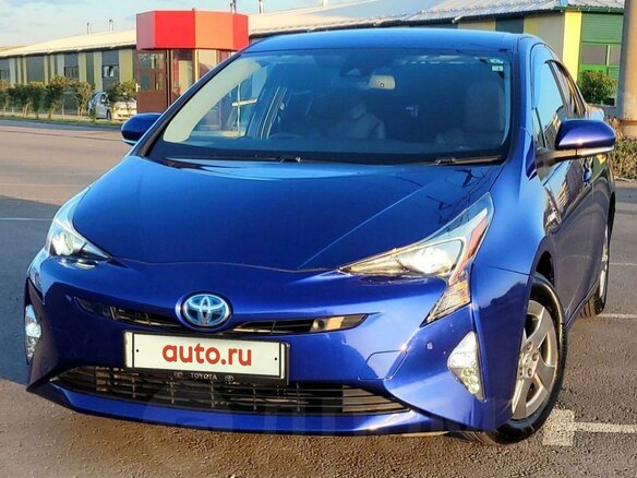2016 Toyota Prius IV (XW50), синий, 1680000 рублей - вид 31