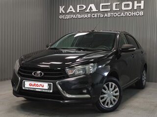 2017 Lada (ВАЗ) Vesta I, чёрный, 650000 рублей, вид 1