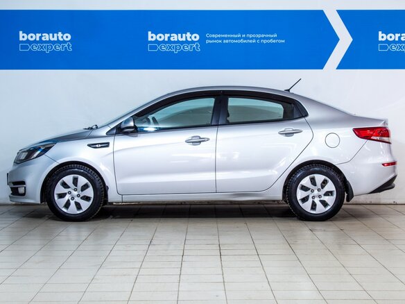 2016 Kia Rio III Рестайлинг, серебристый - вид 17