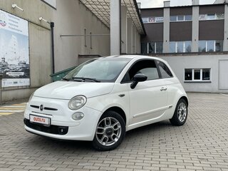 2008 Fiat 500 II, белый, 870000 рублей, вид 1