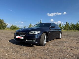 2014 BMW 5 серии 520i VI (F10/F11/F07) Рестайлинг, синий, 2000000 рублей, вид 1