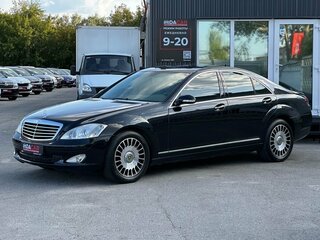 2007 Mercedes-Benz S-Класс 350 V (W221), чёрный, 1499000 рублей, вид 1