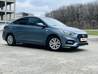 2017 Hyundai Solaris II, серый, 1250000 рублей, вид 1