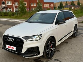 2020 Audi Q7 60 TFSI e II (4M) Рестайлинг, белый, 7000000 рублей, вид 1