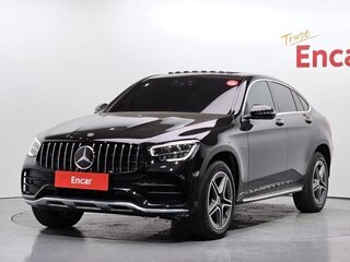 2021 Mercedes-Benz GLC Coupe 300 e I (C253) Рестайлинг, чёрный, 3900000 рублей, вид 1