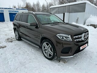 2018 Mercedes-Benz GLS 350 d I (X166), коричневый, 6000000 рублей, вид 1