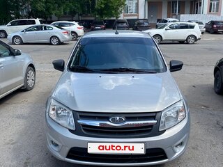 2017 Lada (ВАЗ) Granta I, серебристый, 590000 рублей, вид 1