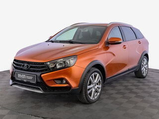 2019 Lada (ВАЗ) Vesta SW Cross I, оранжевый, 1100000 рублей, вид 1