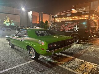 1972 Plymouth Barracuda, зелёный, 8000000 рублей, вид 5