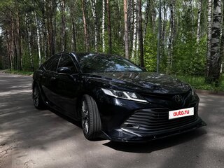 2018 Toyota Camry VIII (XV70), чёрный, 2650000 рублей, вид 1