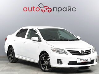 2012 Toyota Corolla X (E140, E150) Рестайлинг, белый, 899000 рублей, вид 1