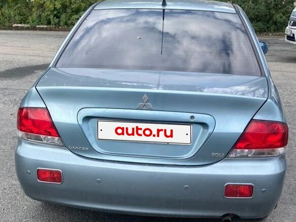 2006 Mitsubishi Lancer IX Рестайлинг, голубой, 350000 рублей - вид 2