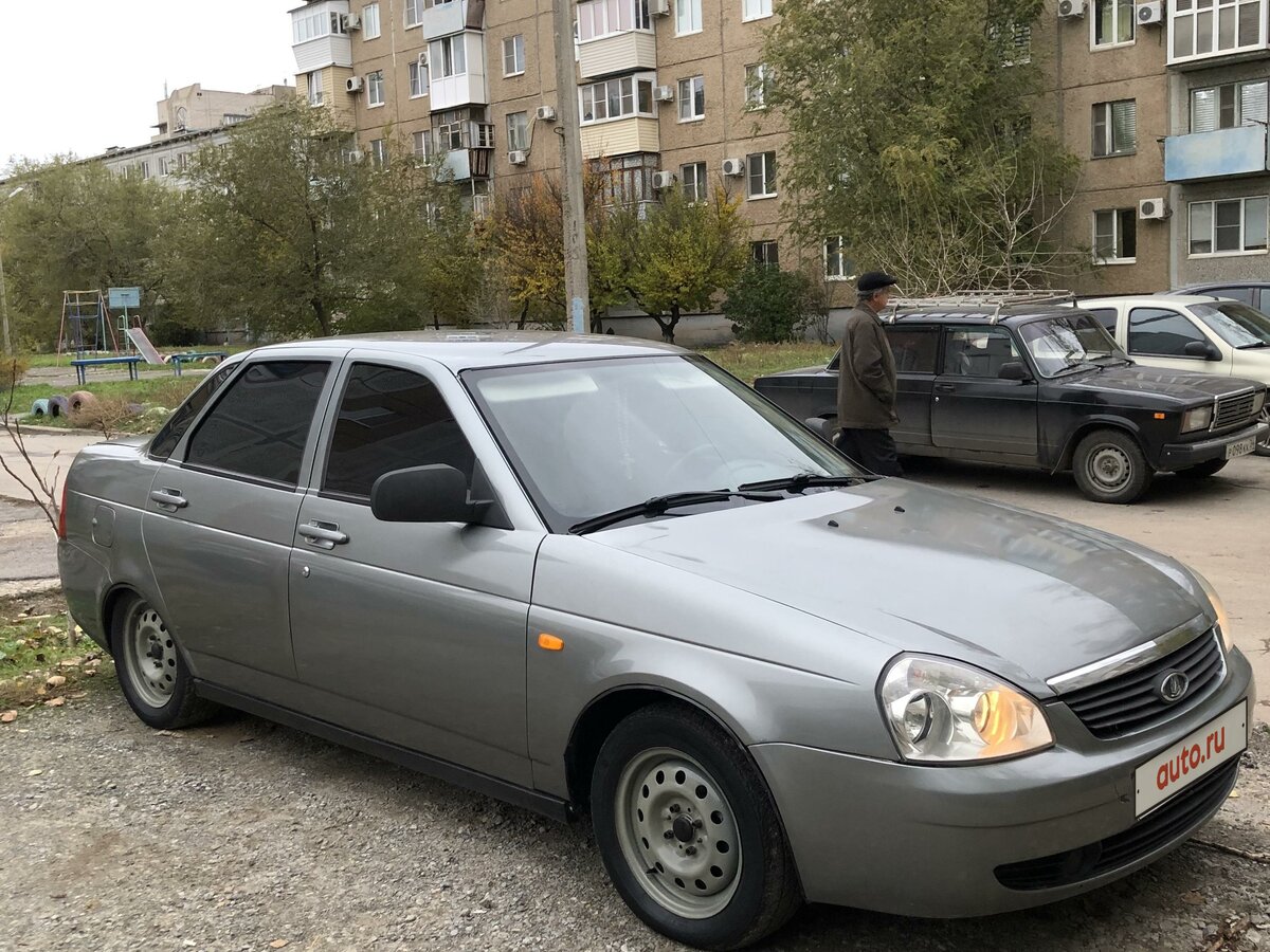 Приора 2008 год серая