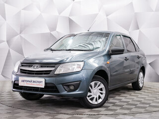 2015 Lada (ВАЗ) Granta I, синий, 376000 рублей, вид 1