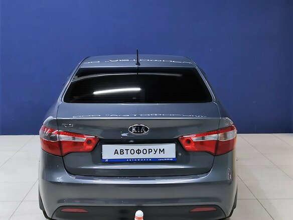 2012 Kia Rio III, серебристый - вид 4