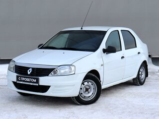 2015 Renault Logan I Рестайлинг, белый, 345000 рублей, вид 1